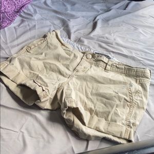 Aeropostale Khaki Midi Shorts